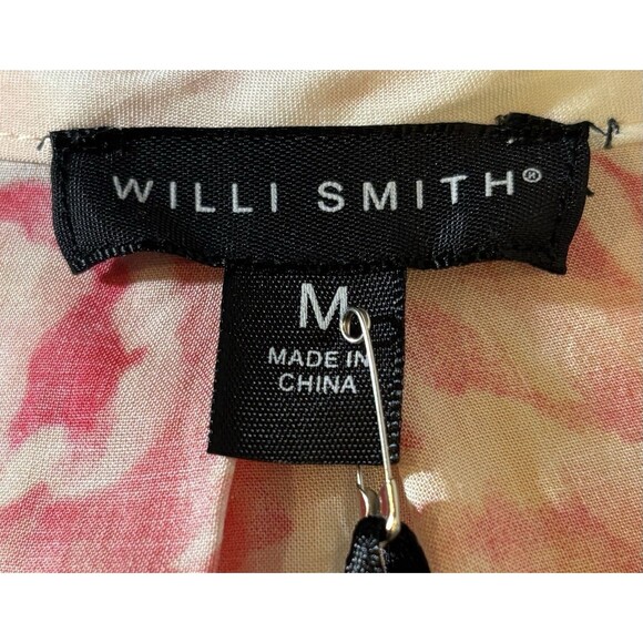 4 For $20 Willi Smith Women’s Size Medium Multicolored Sleeveless Pleated Blouse - Picture 5 of 7